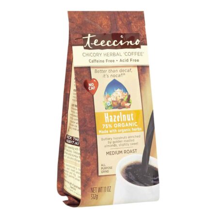 Teeccino, Café à base de plantas de chicória - Torrado médio e sem cafeína - 11 oz (312 g) - Image 5