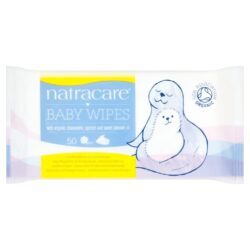 Natracare Lenços Umedecidos para Bebê - 50 Unidades: Higiene Delicada e Natural