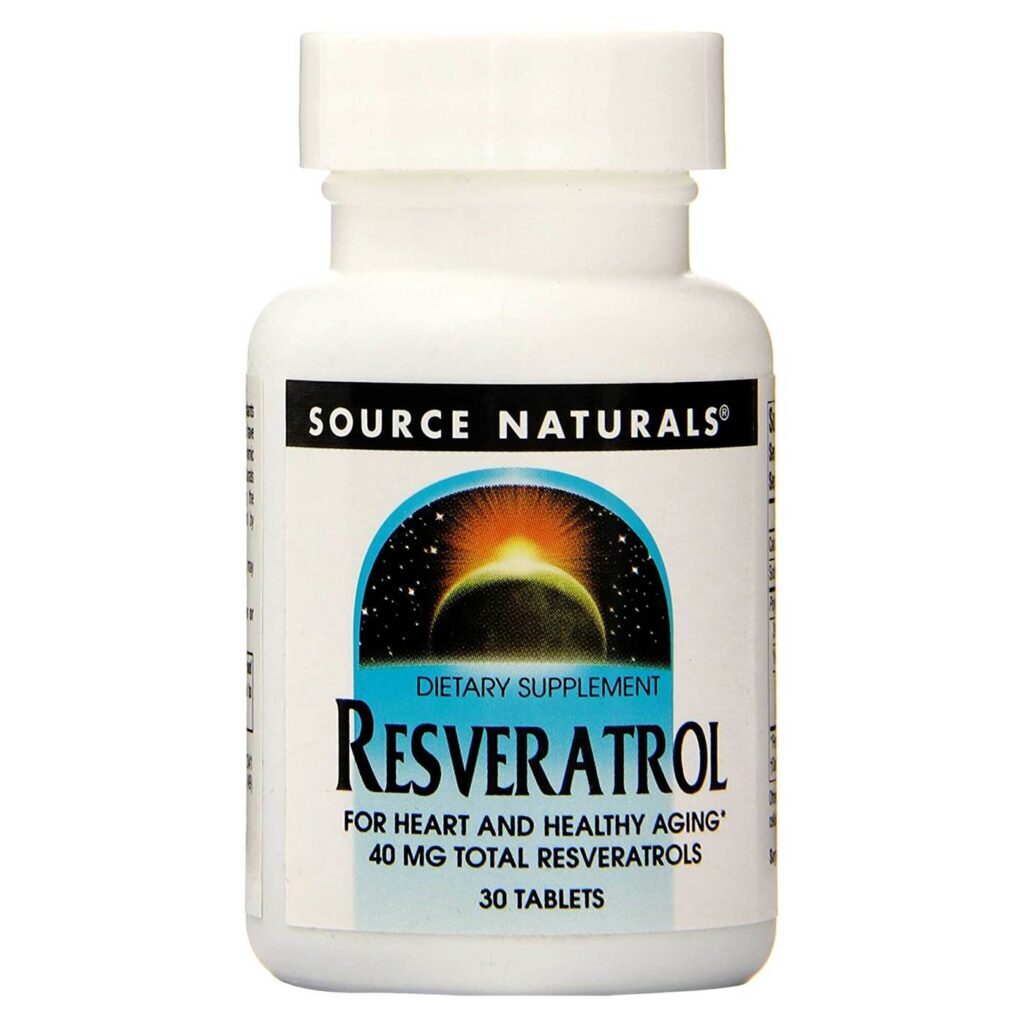 Source Naturals Resveratrol 30 Comprimidos: Antioxidante Poderoso para Vitalidade e Bem-Estar no Brasil