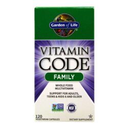 Garden of Life Vitamin Code Multivitamínico Família - 120 Cápsulas Vegetarianas