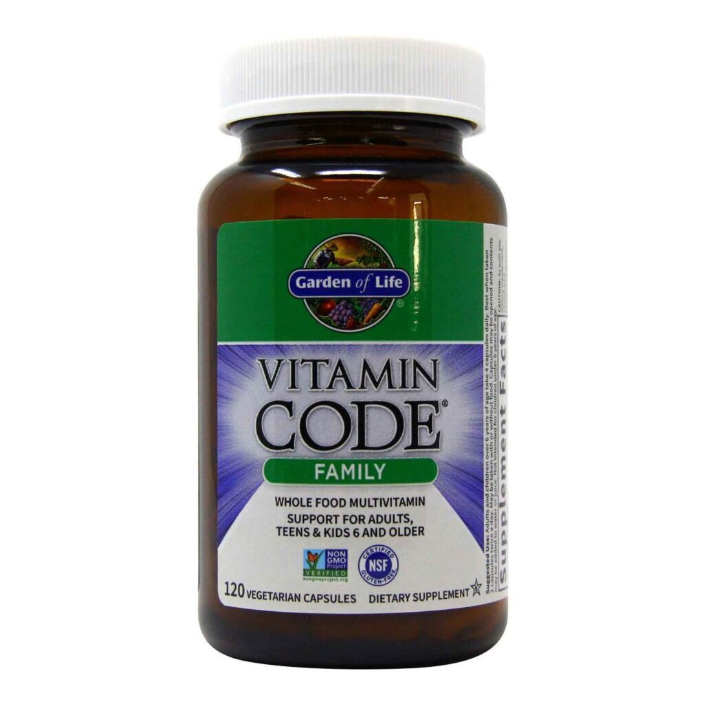 Garden of Life Vitamin Code Multivitamínico Família - 120 Cápsulas Vegetarianas - Imagem 5