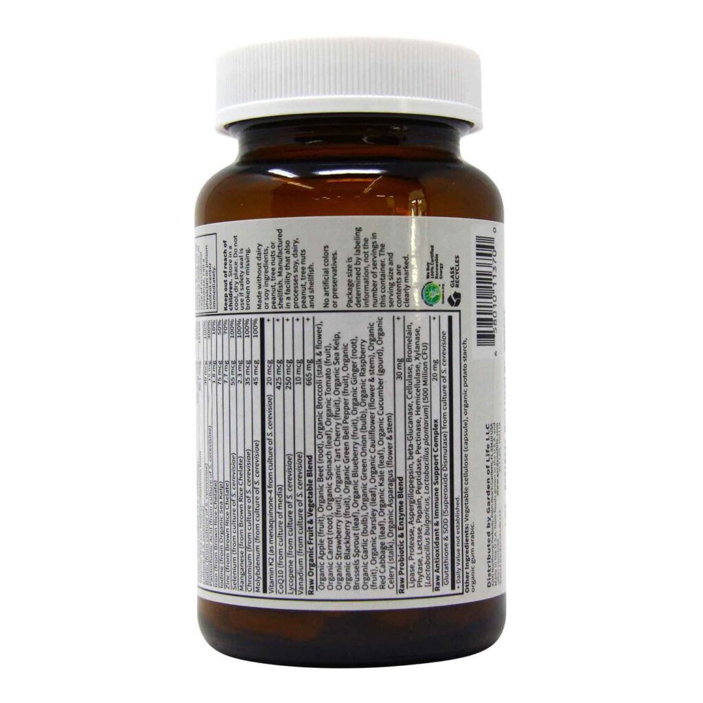 Garden of Life Vitamin Code Multivitamínico Família - 120 Cápsulas Vegetarianas - Imagem 8