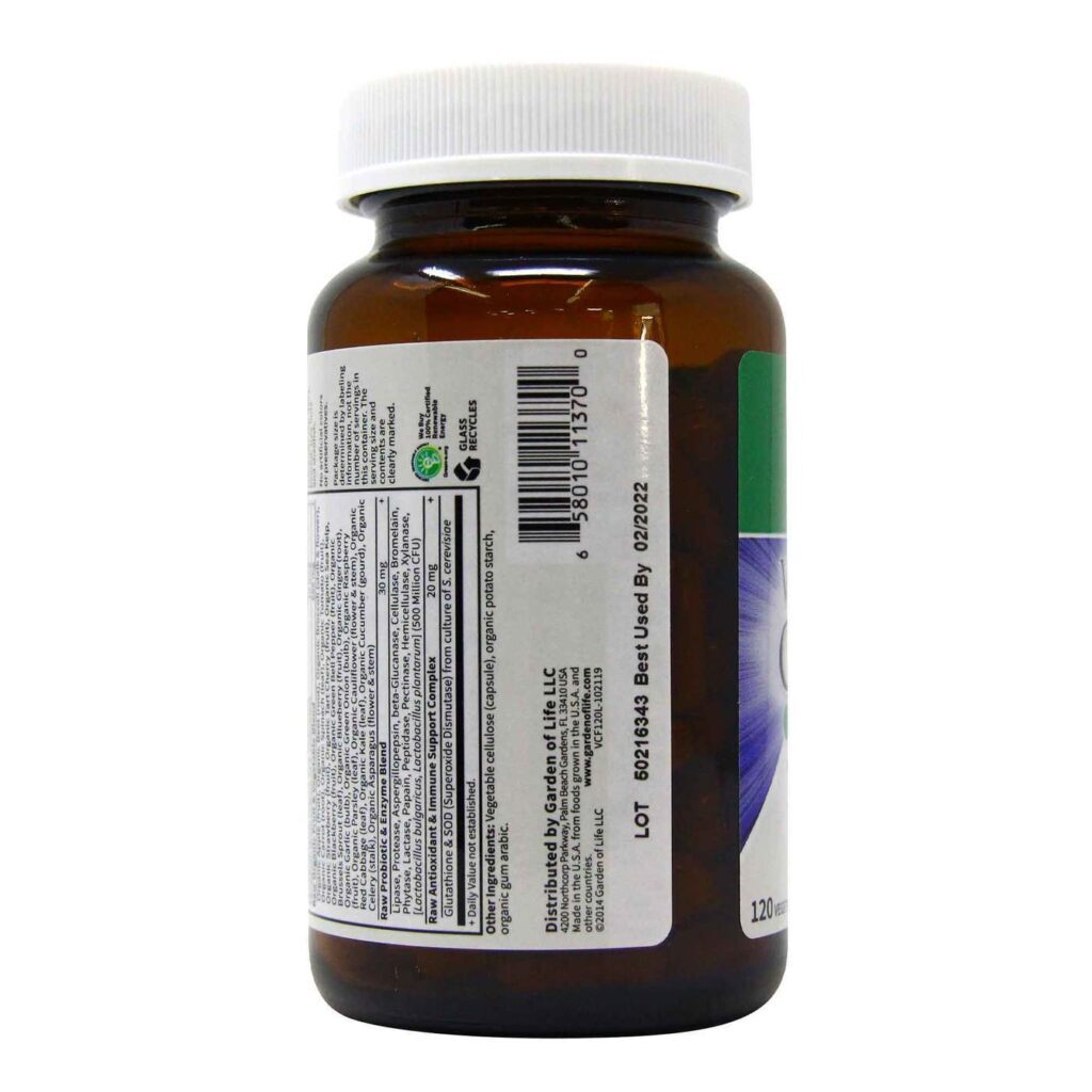 Garden of Life Vitamin Code Multivitamínico Família - 120 Cápsulas Vegetarianas - Imagem 9