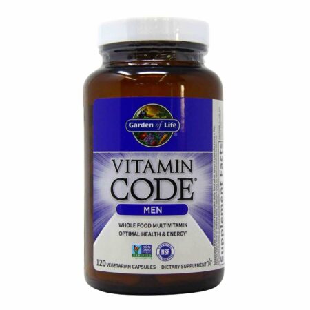 Garden of Life, Multivitamínico Masculino Vitamin Code® - 120 Cápsulas Vegetarianas - Image 5