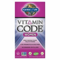 Garden of Life Vitamin Code Multivitamínico Feminino - 120 Cápsulas Vegetarianas