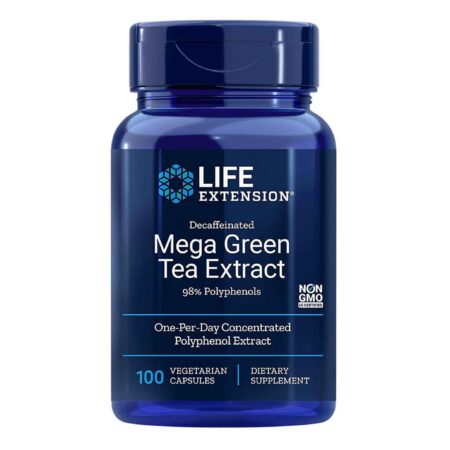 Life Extension, Mega Extrato de Chá Verde - 100 Cápsulas Vegetarianas