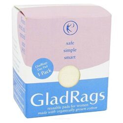 Glad Rags Absorventes Reutilizáveis Natural - 1 Unidade: Conforto e Sustentabilidade