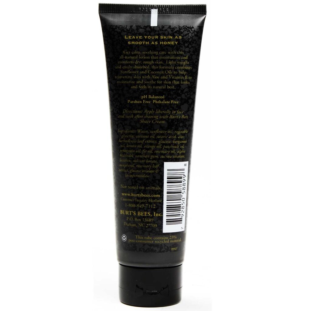 Burt's Bees Loção Pós-Barba 73.8 ml: Hidratação e Alívio Pós-Barbear para Homens - Imagem 2