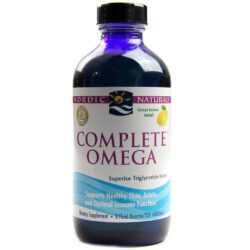 Nordic Naturals Complete Omega Sabor Limão – 237 ml: Ômega 3 Puro para Saúde Completa