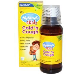 Hyland's Xarope Infantil para Tosse e Resfriado - Alívio Suave para Pequenos - 118mL