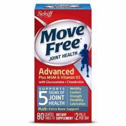 Schiff Move Free Saúde das Articulações - 80 Tabletes | Conforto e Mobilidade