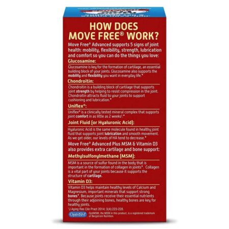 Schiff Move Free Saúde das Articulações - 80 Tabletes | Conforto e Mobilidade - Imagem 2