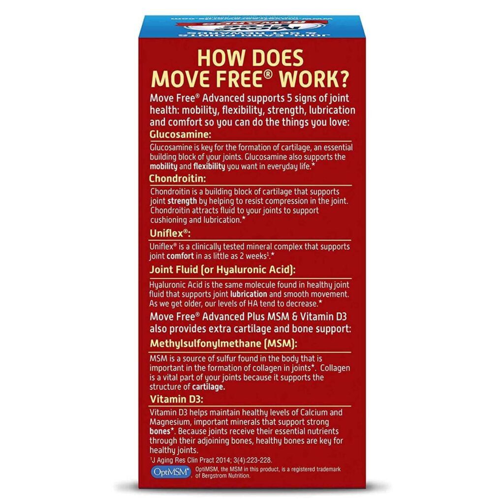Schiff Move Free Saúde das Articulações - 80 Tabletes | Conforto e Mobilidade - Imagem 2
