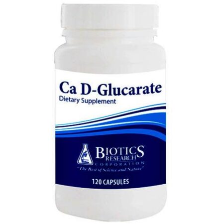 Biotics Research, Cálcio D-Glucarato - 120 Cápsulas