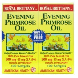 American Health Óleo de Prímula 500 mg (Twin Pack) - 200 Cápsulas em Gel