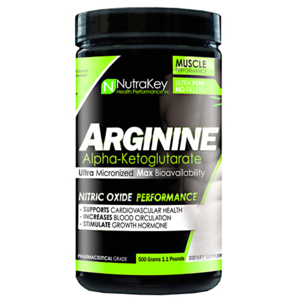 NutraKey Arginina em Pó 500g: Impulso para Seus Treinos e Bem-Estar