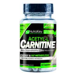 NutraKey Acetil L-Carnitina 60 Cápsulas: Energia e Foco para Performance Brasil