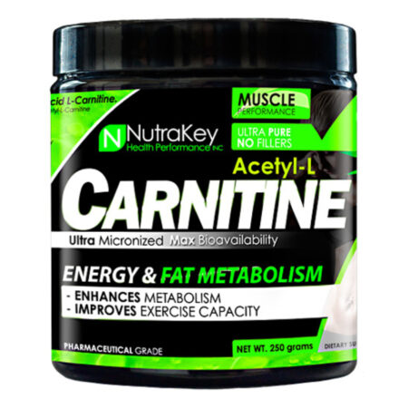 NutraKey, Acetil-L-Carnitina em Pó - 250 g