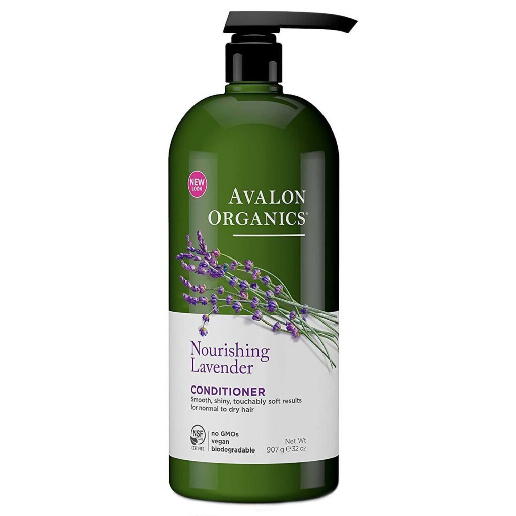 Avalon Organics Condicionador Nutritivo Lavanda 907g - Hidratação Profunda para Cabelos