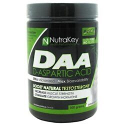 NutraKey Ácido D-Aspártico - 300g: Potencialize Sua Performance e Bem-Estar