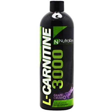 NutraKey, L-Carnitina 3000, Grape Crush - 473mL