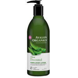 Avalon Organics Loção Mãos e Corpo Sem Cheiro 340g – Hidratação Profunda Pura