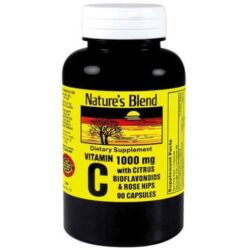 Nature's Blend Vitamina C 1.000 mg - 90 Cápsulas: Imunidade e Saúde da Pele no Brasil