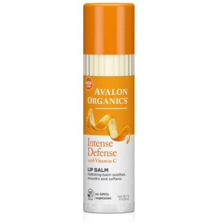 Avalon Organics, Protetor Labial Defesa Intensa com Vitamina C - 1 Unidade