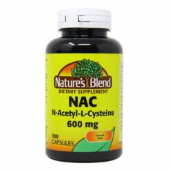 Nature's Blend NAC 600 mg - 100 Cápsulas: Antioxidante Essencial para Saúde e Bem-Estar no Brasil