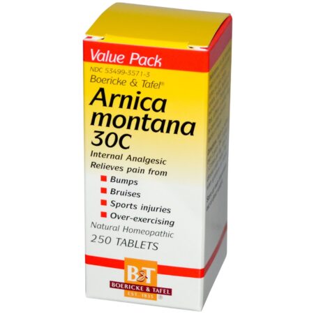 Boericke and Tafel, Arnica Montana 30C - 250 Tabletes