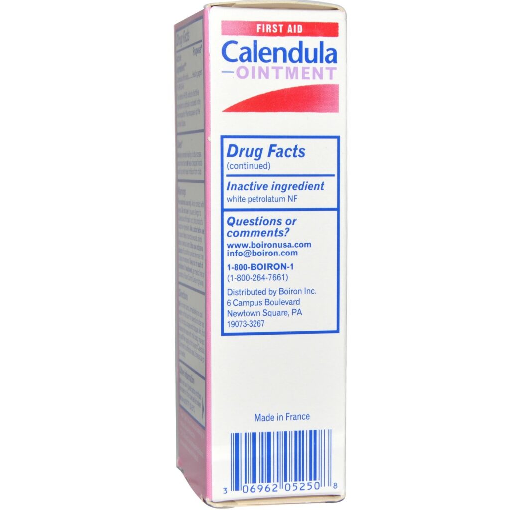 Boiron Pomada de Calêndula - 30g: Cuidado Natural para Pele Irritada e Assaduras - Imagem 3