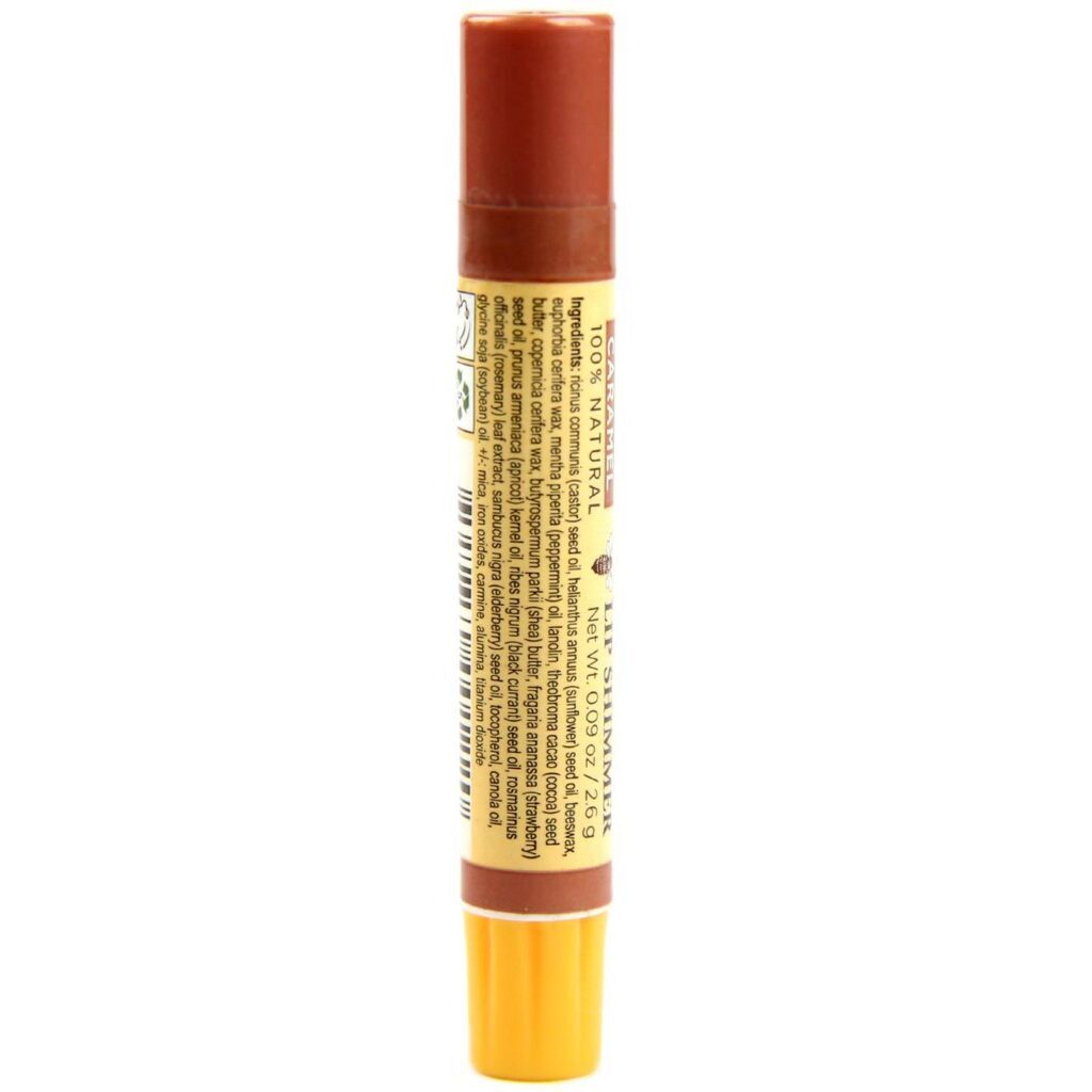 Burt's Bees Lip Shimmer Gloss Labial Caramelo - 26g - Imagem 2