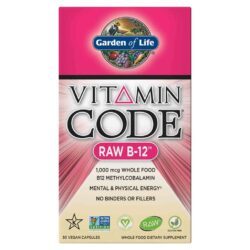 Garden of Life Vitamina B12 RAW - 30 Cápsulas Vegetarianas