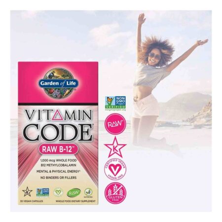 Garden of Life, Vitamin Code® RAW B-12™ - 30 Cápsulas Vegetarianas - Image 3