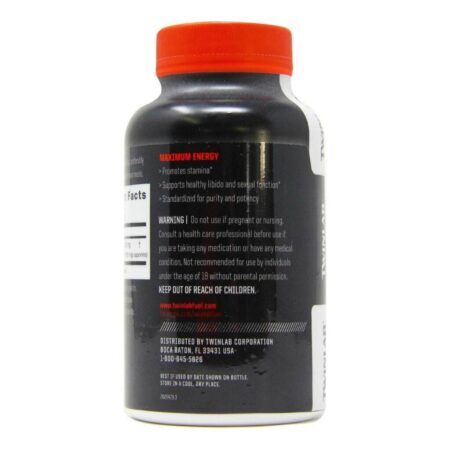 Twinlab Tribulus Fuel® 100 Cápsulas: Energia e Vitalidade Natural para o Homem Brasileiro - Imagem 3