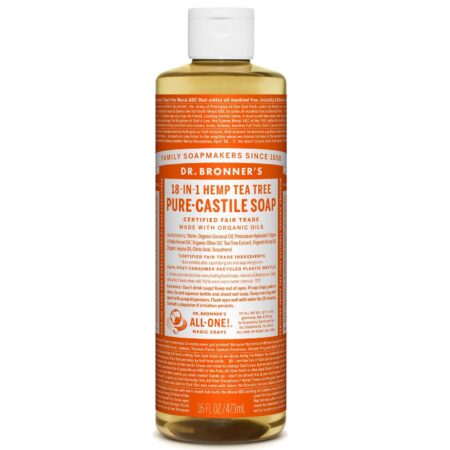 Dr Bronner Citrus óleo puro Castela sabão Citrus 16 fl oz