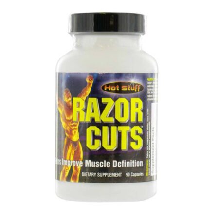 Hot Stuff Nutritionals, Razor Cuts™ - Aumento da Definição Muscular - 90 Cápsulas