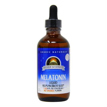 Source Naturals, Melatonina Sublingual Líquido 118.28 mL