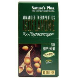 Nature's Plus Isoflavona Rx-Phytoestrogen® 30 Tabletes - Bem-Estar Feminino