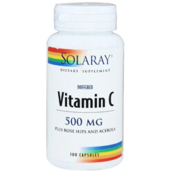 Solaray Vitamina C 500 mg - 100 Cápsulas: Poder Antioxidante para Sua Saúde e Imunidade no Brasil