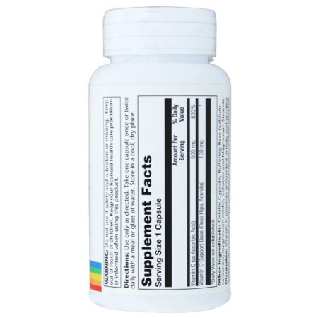 Solaray, Vitamina C 500 mg - 100 Cápsulas - Image 2