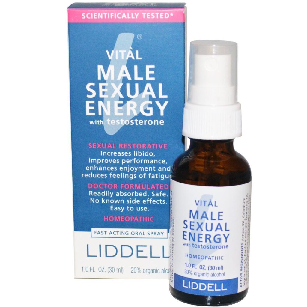 Male Vital Sexual Energia Liddell Laboratories 30 ml - Otimizador de Vitalidade Masculina