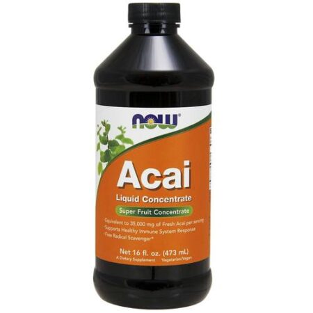 Now Foods, Açaí Líquido Concentrado - 473 ml