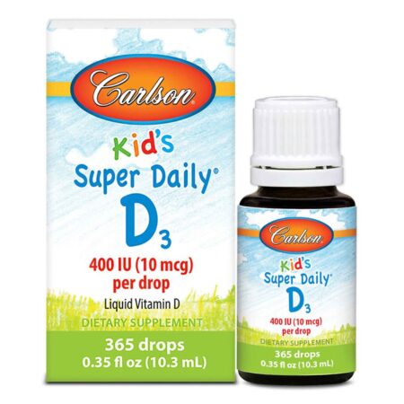 Carlson Labs, Super Daily® D3 - 12,6 mL