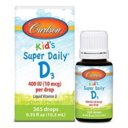 Carlson Labs Super Daily D3 - Vitamina D Líquida 12,6 mL