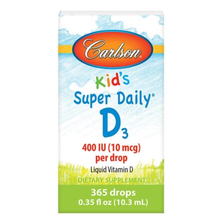 Carlson Labs, Super Daily® D3 - 12,6 mL - Image 6