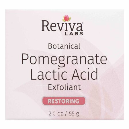 Reviva Labs, Esfoliante de Ácido Lático de Romã - 2 oz (55g)