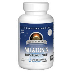 Source Naturals Melatonina Hortelã-pimenta 2,5mg: Pastilhas para Sono Repousante no Brasil