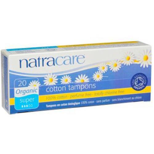Natracare Absorvente Interno Algodão Super 20 Unidades: Proteção Confiável e Conforto Natural