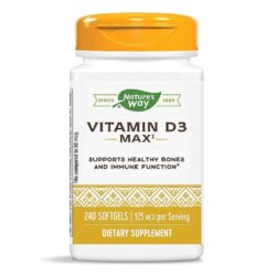 Nature's Way Vitamina D3 2000 UI 240 Cápsulas: Saúde Óssea e Imunidade no Brasil